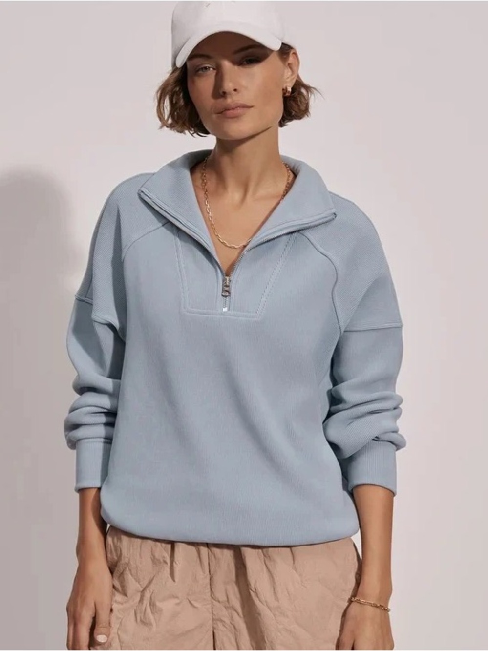 Varley Rhea Half Zip Sweat Top